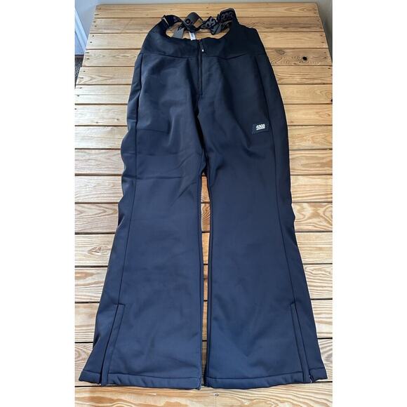 NWT ASOS 4505 Ski Suit Bibs Snow Pants Size 14 Women’s Black - Picture 1 of 10